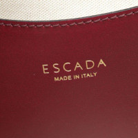Escada Handtasche aus Leder in Rot