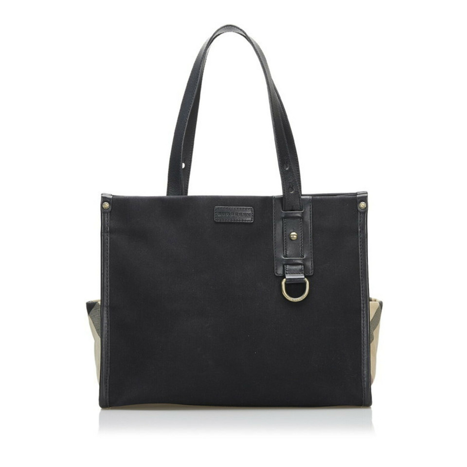 Burberry Tote bag Canvas in Black