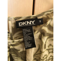 Dkny Top Silk in Khaki