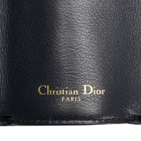 Christian Dior Borsette/Portafoglio in Tela in Blu