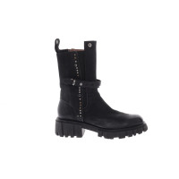 A.S.98 Boots Leather in Black
