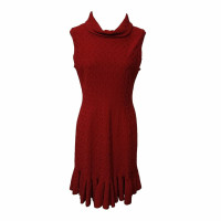 Alaïa Kleid aus Viskose in Rot