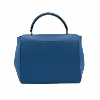 Bally Handbag Suede in Blue