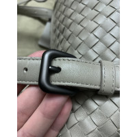 Bottega Veneta Shopper Leather in Grey