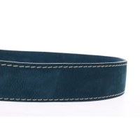 Orciani Belt Leather in Petrol