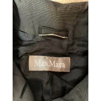 Max Mara Oberteil aus Wolle in Grau