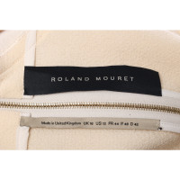 Roland Mouret Dress Wool in Cream