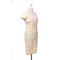 Roland Mouret Dress Wool in Cream