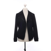 Juicy Couture Jacke/Mantel aus Wolle in Schwarz
