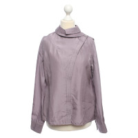 Armani Jeans Top Silk in Violet