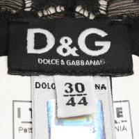 Dolce & Gabbana Blouse avec des inserts de dentelle