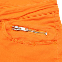 Dorothee Schumacher Trousers Cotton in Orange