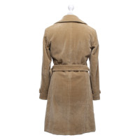 Strenesse Jacke/Mantel aus Baumwolle in Beige