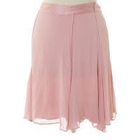 La Perla Silk skirt in pink