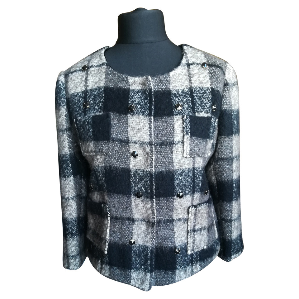 Shirtaporter Jacke/Mantel aus Wolle in Grau