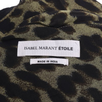Isabel Marant Etoile Jupe à motif léopard