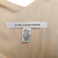Diane Von Furstenberg zijden jurk in Bunt