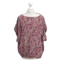 Maje top with floral pattern