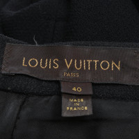 Louis Vuitton Jupe en Laine en Noir