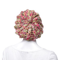 Missoni Knitted cap with pompom