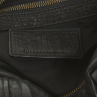 Alexander Wang Handtasche aus Leder in Schwarz