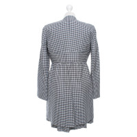 Red Valentino Coat & dress with plaid pattern