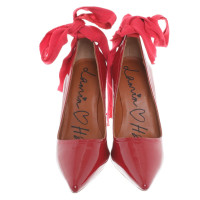 Lanvin For H&M Patent leather pumps in red