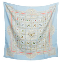Hermès Zijden sjaal met patroon Print