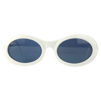 Gucci Sonnenbrille in Weiß