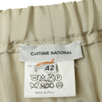 Costume National Beige silk skirt