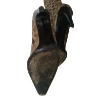Casadei Boots with giraffe pattern