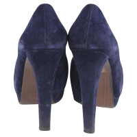 Stuart Weitzman Suede suede Peeptoes