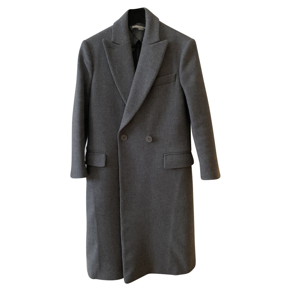 Stella McCartney Jacket/Coat Wool in Grey