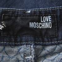 Moschino Love Jeansrock in Blau