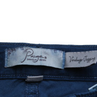 Paige Jeans i jeans di velluto a coste in blu