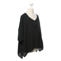 Diane Von Furstenberg Top Silk in Black