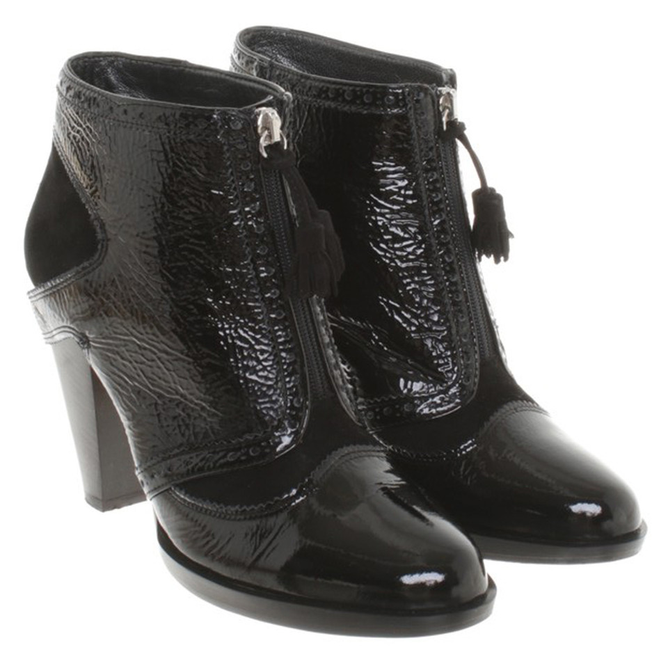 Navyboot Ankle boots from leather mix