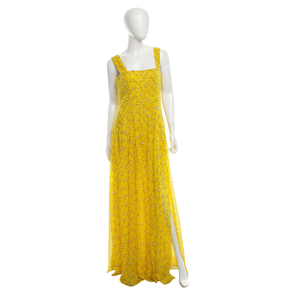 Diane Von Furstenberg Gelbes Sommerkleid "Lillie"