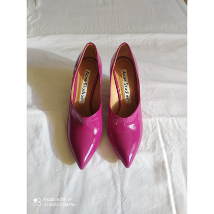 Acne Pumps/Peeptoes Patent leather in Pink