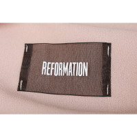 Reformation Robe en Viscose en Nude