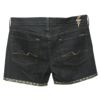 Seven 7 Jeans-Shorts in Dunkelblau