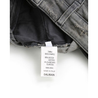 Balmain Jeans aus Baumwolle in Grau