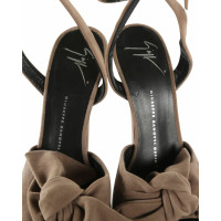 Giuseppe Zanotti Sandals Suede in Grey