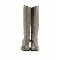Christian Louboutin Boots Suede in Grey