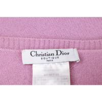 Christian Dior Oberteil aus Kaschmir in Rosa / Pink
