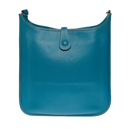 Hermès Evelyne PM 29 Leather in Blue