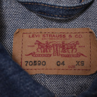 Levi's Giacca/Cappotto in Cotone in Blu
