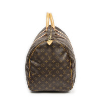 Louis Vuitton Keepall 55 Canvas in Bruin