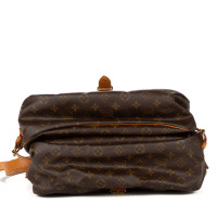 Louis Vuitton Borsetta in Tela in Marrone