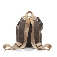 Céline Backpack Canvas in Brown